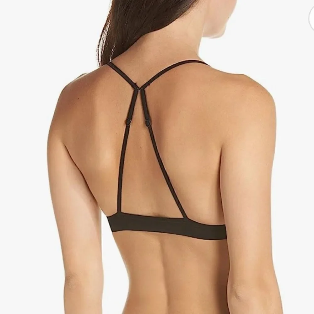 Free People Serena Adjustable Lace Bralette in the Size Medium in Neutral Combo